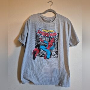 Marvel The Amazing Spider-Man Gray T-Shirt